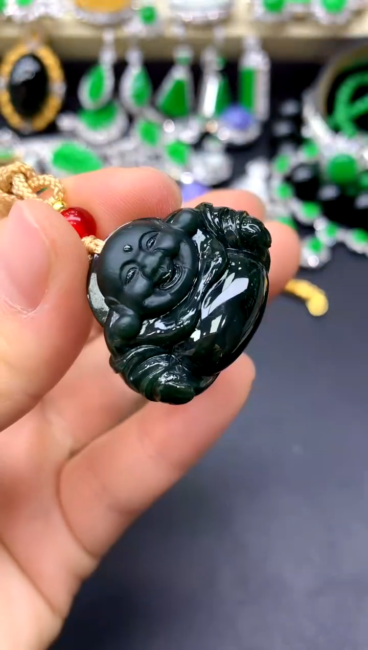 颈饰未镶嵌翡翠204-中国好珍宝