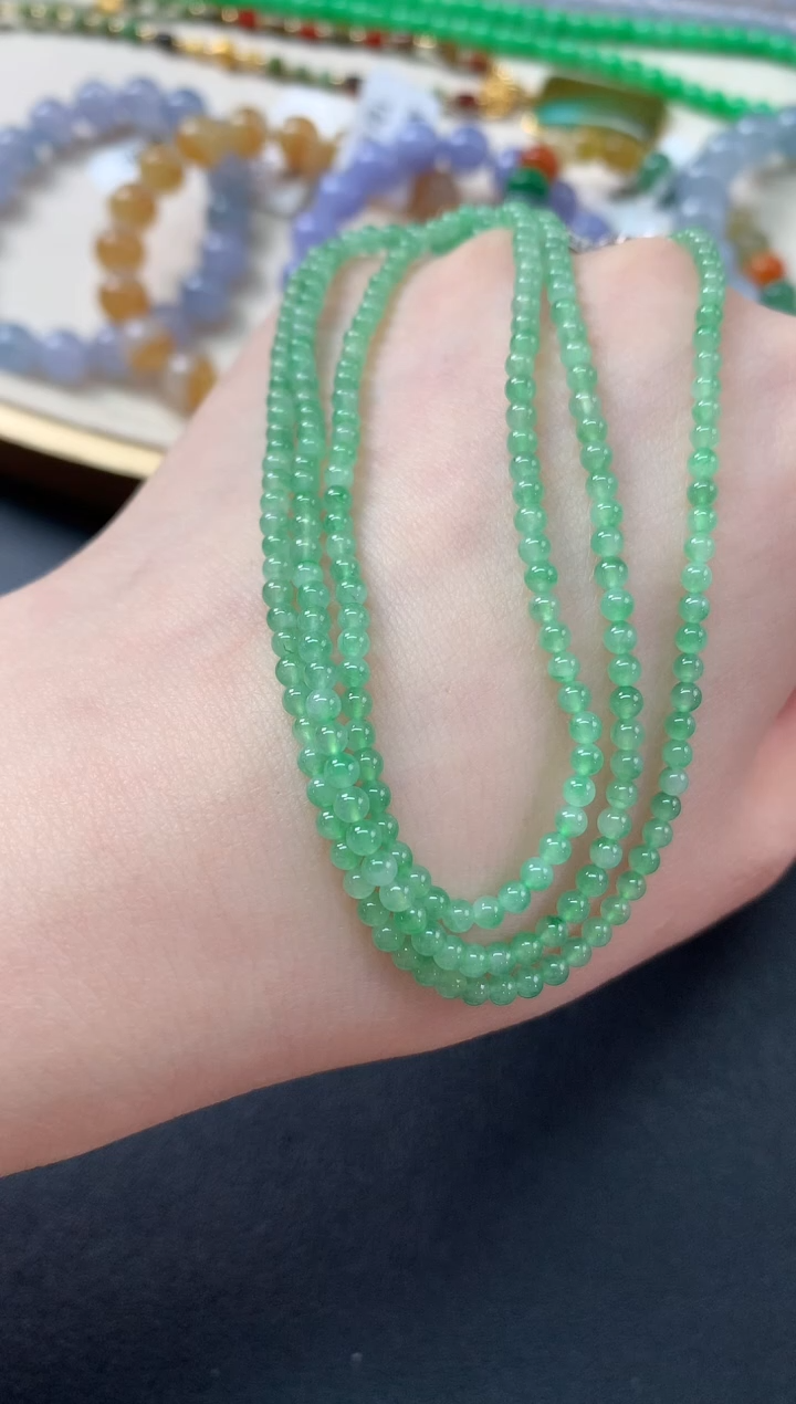 【闪购商品】翡翠项链未镶嵌D875|2800