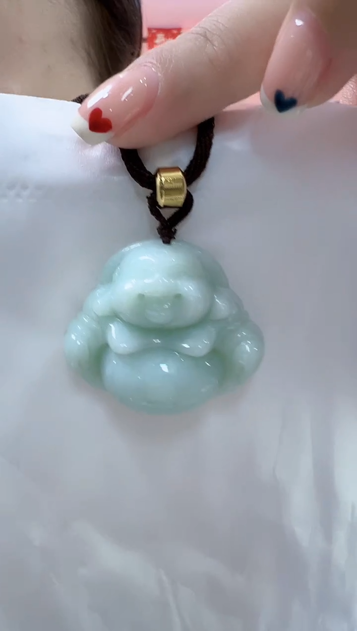 【闪购商品】翡翠颈饰未镶嵌佛公（多样性发货发其一）