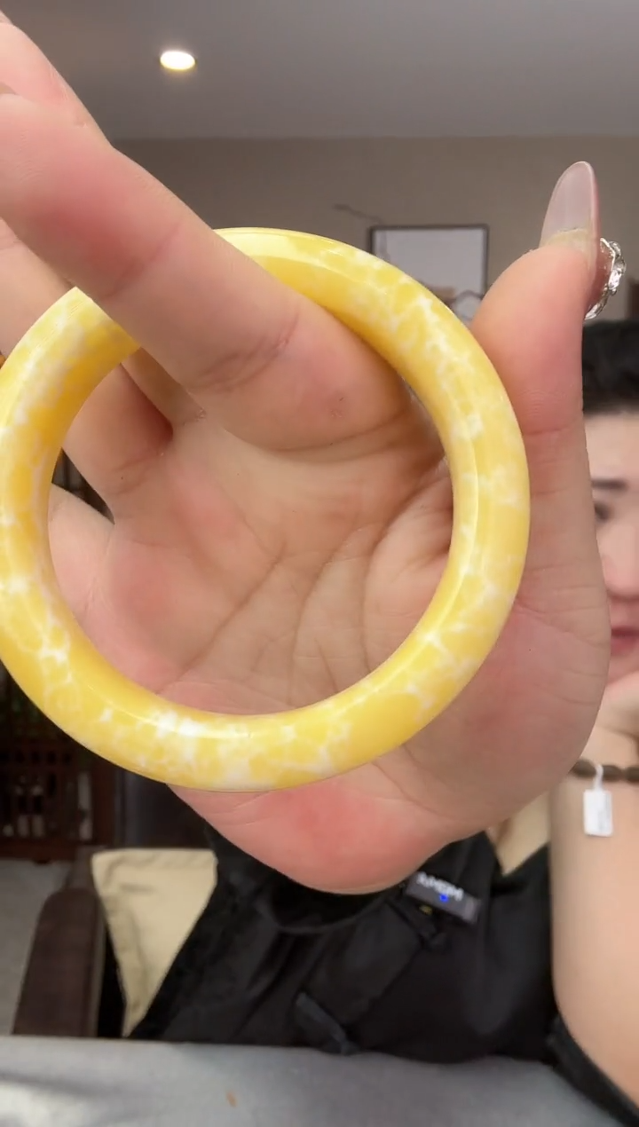 珐琅足银甄选好物I沫香香镯子62.5