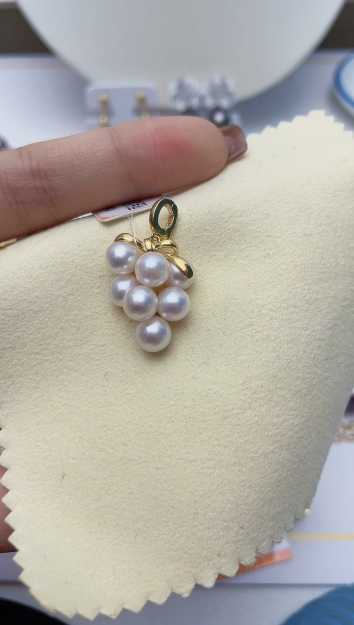 【闪购商品】海水珍珠颈饰银S925镶嵌W12