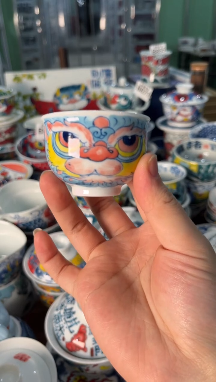 昨明手绘蛋杯（微瑕价格）