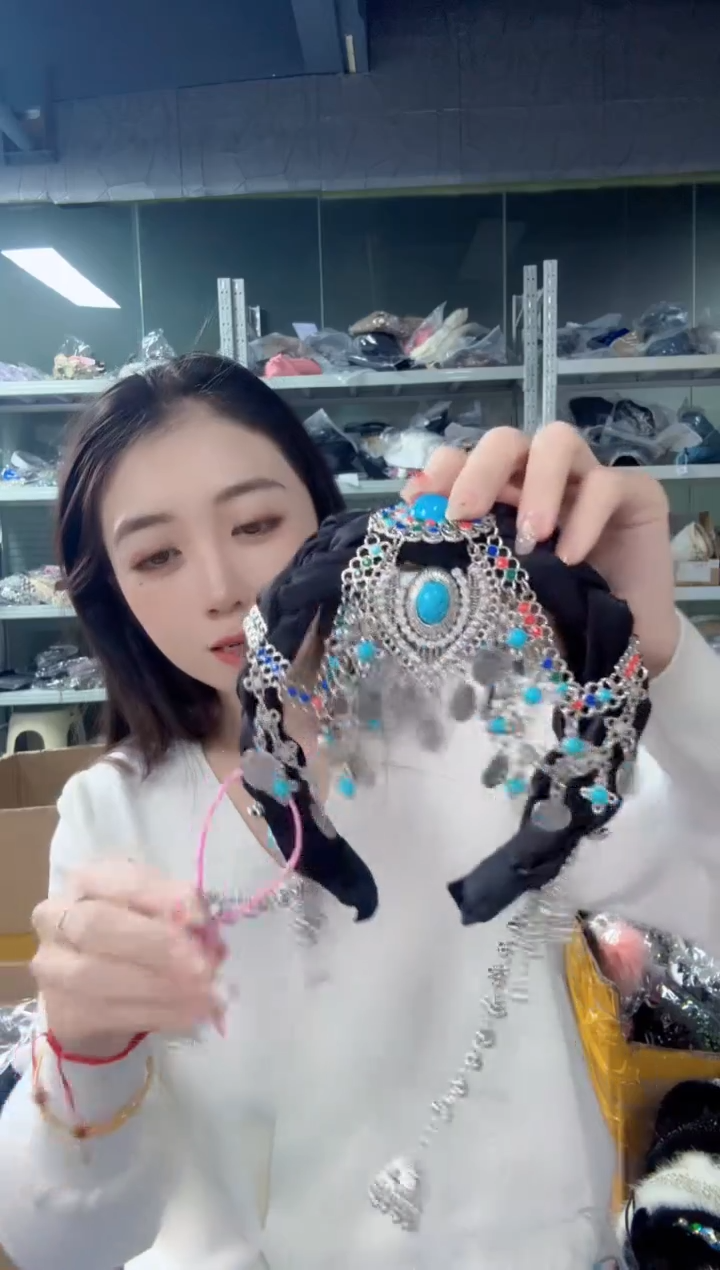 美丽诺羊毛清货发箍编号-52