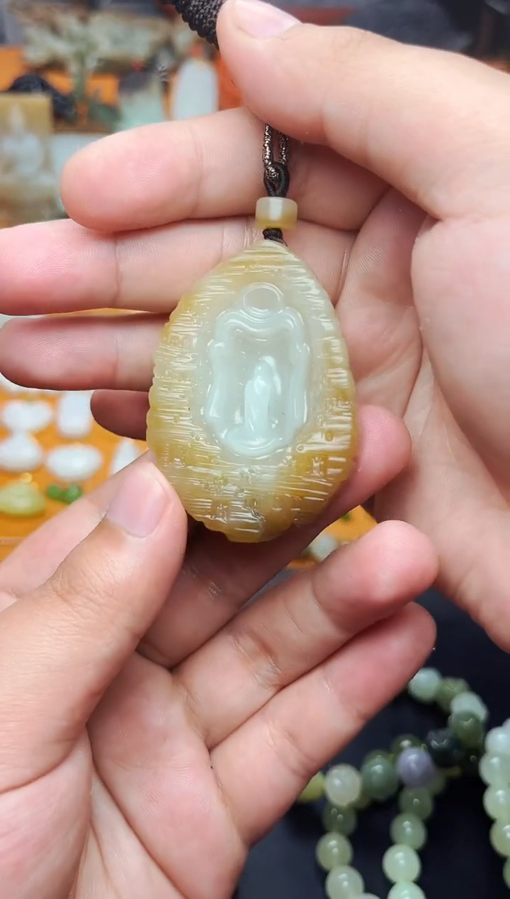 【闪购商品】和田玉颈饰未镶嵌悟道01