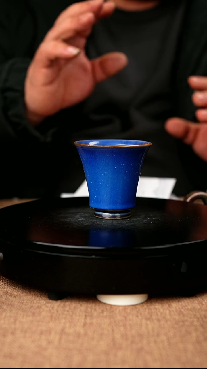 【闪购商品】512#陈亚龙一级品原矿钧瓷炉钧釉主人杯