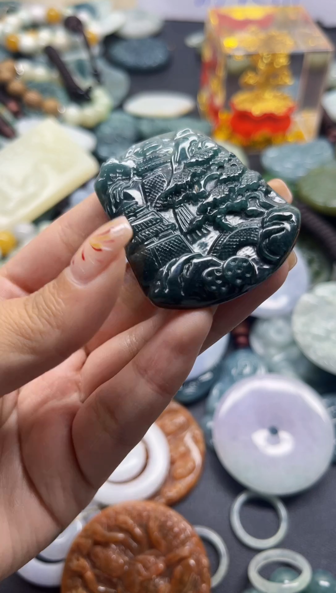 【闪购商品】翡翠颈饰未镶嵌翡翠