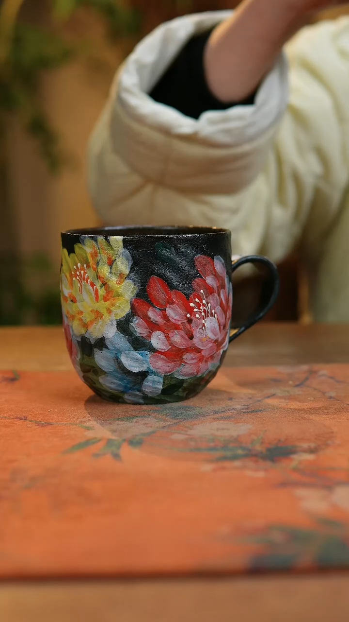 【闪购商品】瓷片1822景德镇手工手绘釉下彩高温瓷