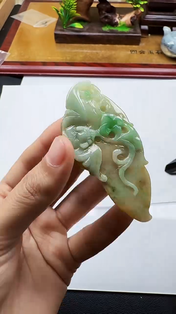 吊坠(不含链)未镶嵌翡翠1