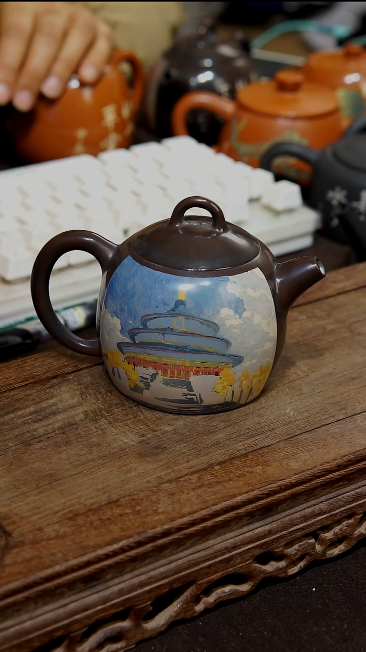 云南建水紫陶全手工无瑕  005  180cc