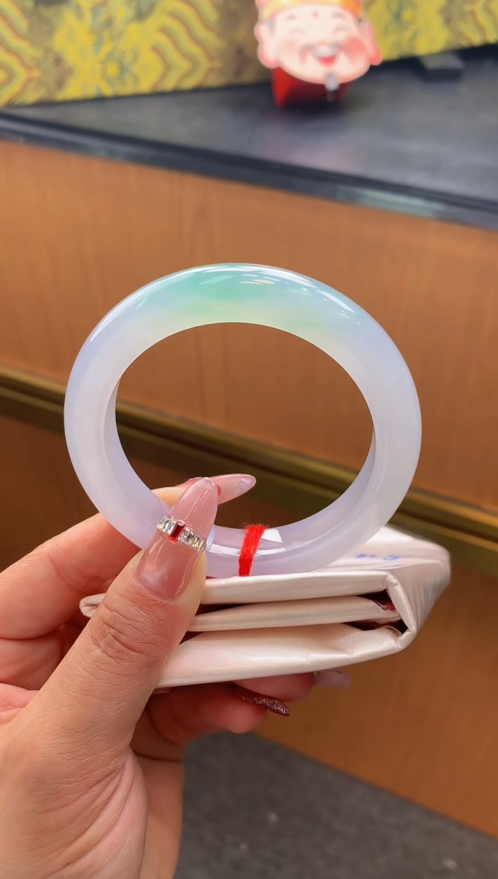 未镶嵌手镯翡翠-F7-正圈56.4-全款14.5万-定金2万