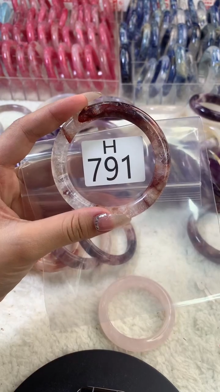 水晶手镯H未镶嵌水晶791-57