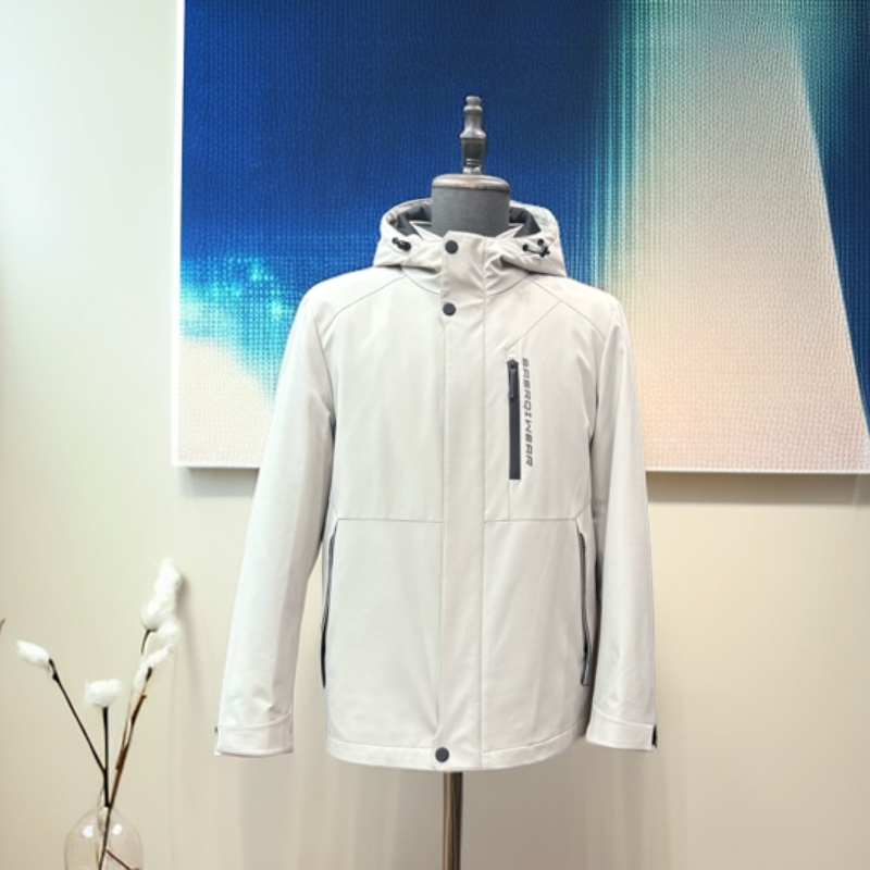 《多米高端服饰店》 310 佰力格水貂毛皮内胆 外壳可单穿 帅帅！