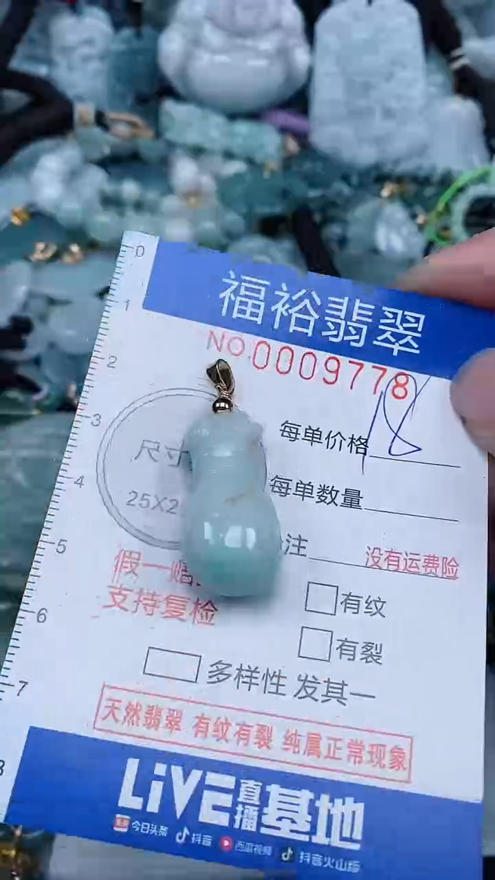 【闪购商品】翡翠颈饰未镶嵌...0009778