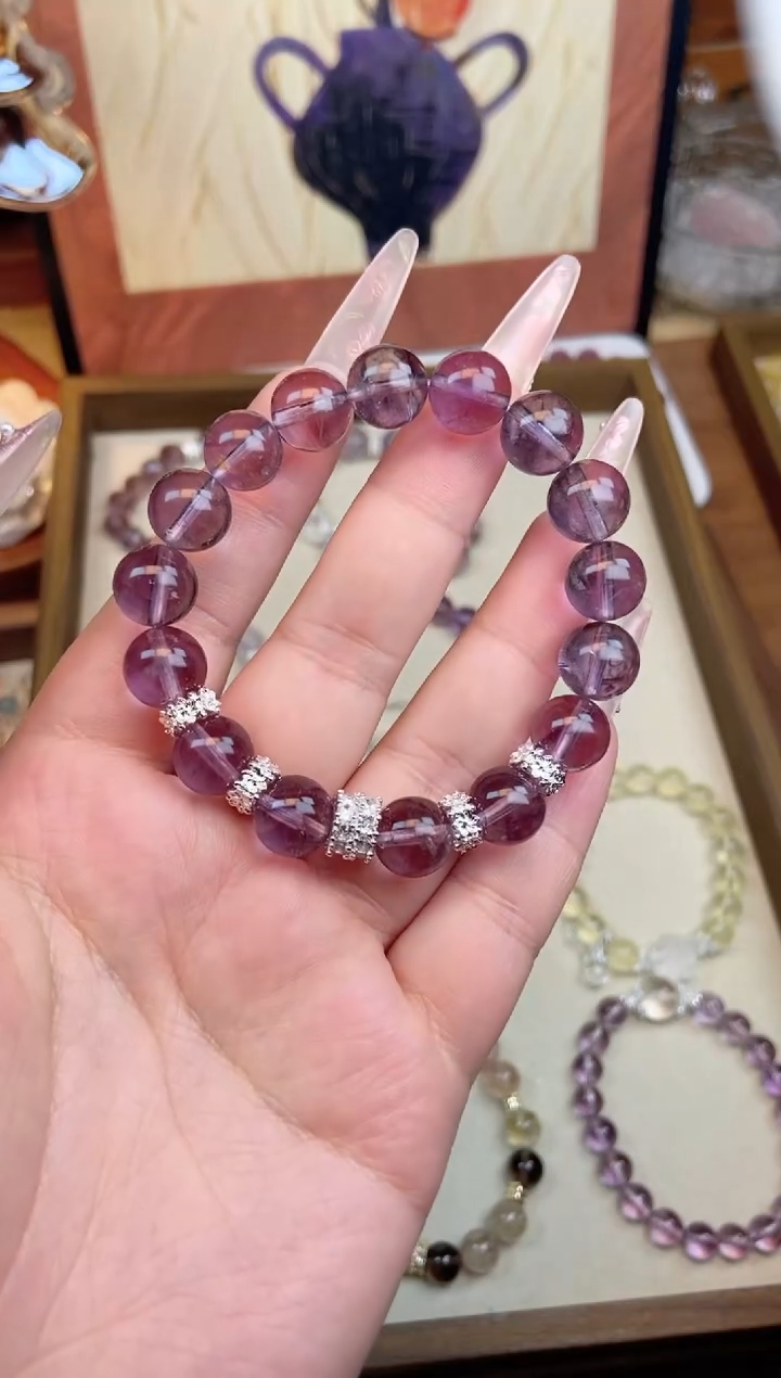【闪购商品】水晶手链未镶嵌紫水晶