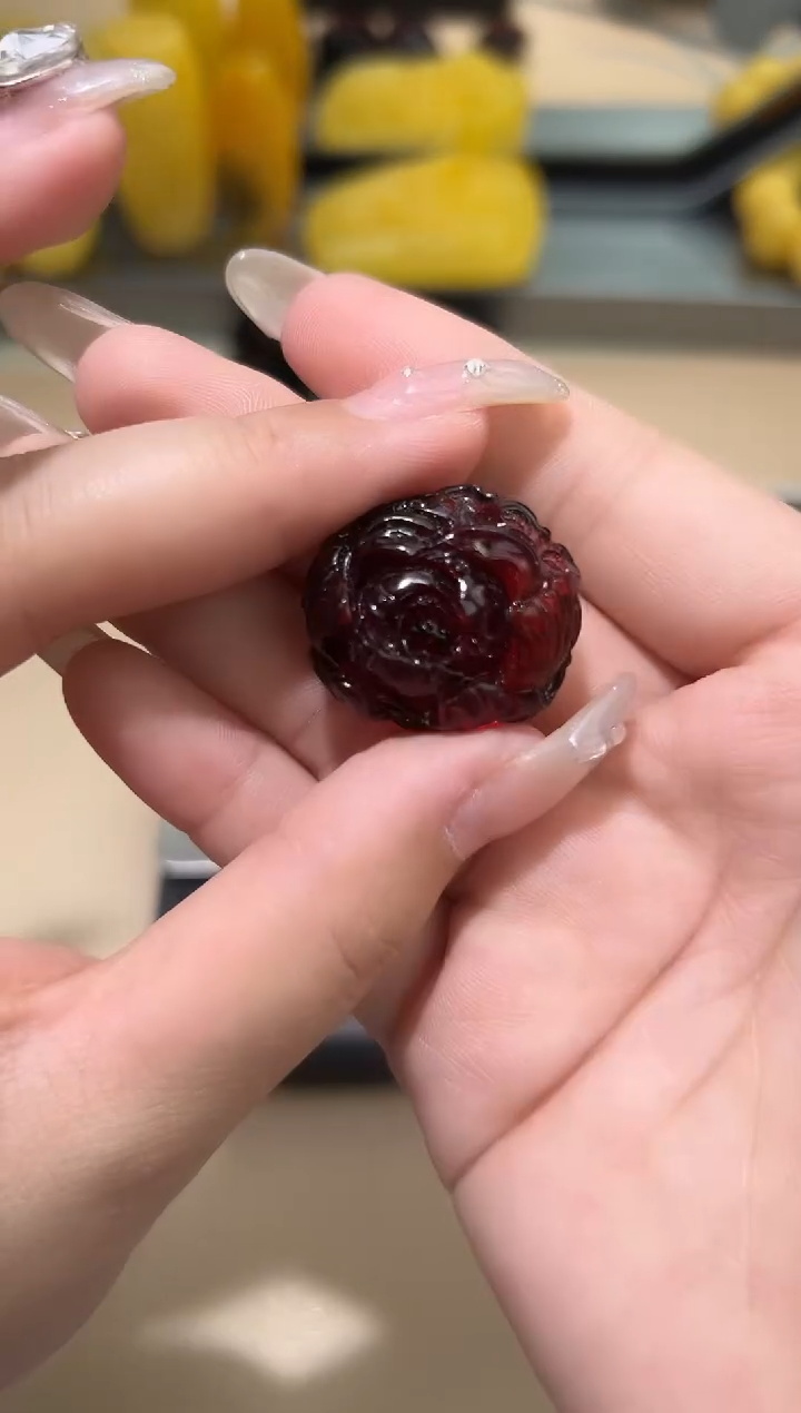 裸石琥珀未镶嵌琥珀蜜蜡吊坠