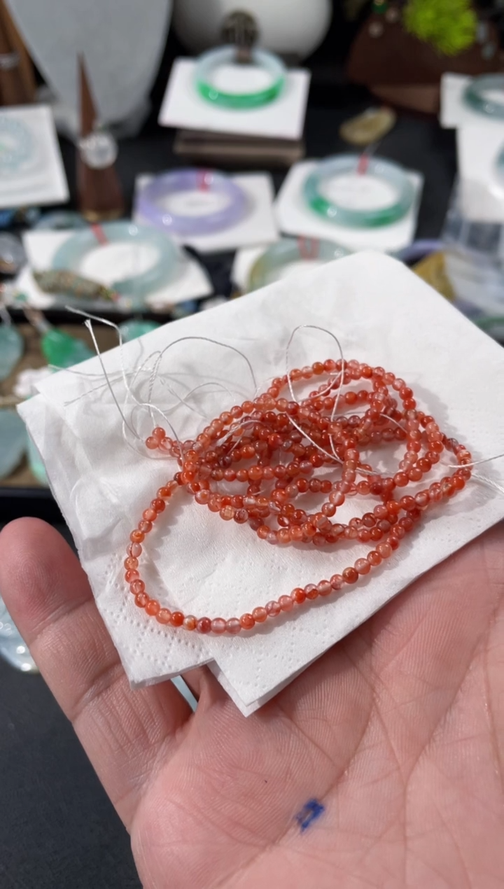 【闪购商品】南红玛瑙颈饰未镶嵌项链