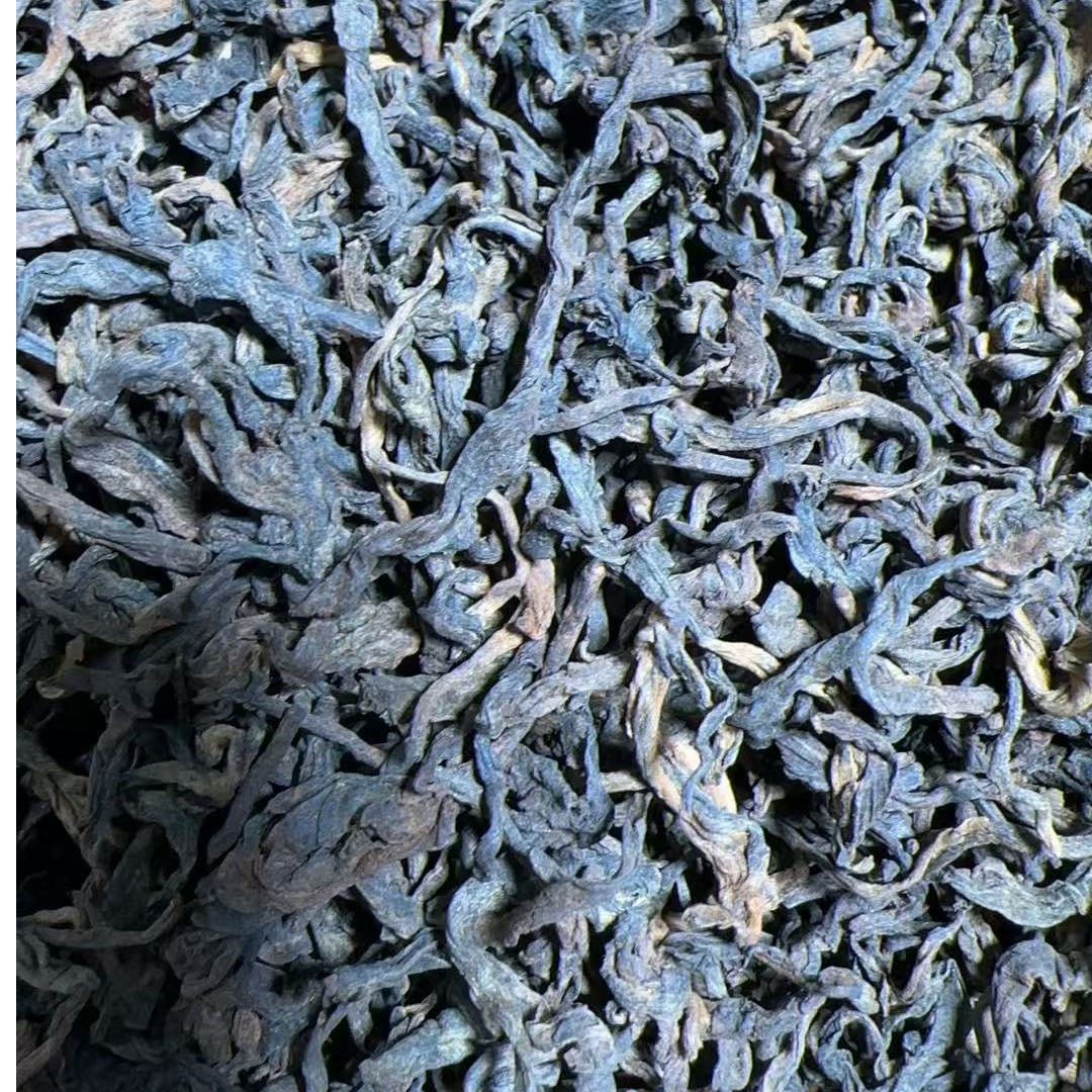 MK608号 2019年{春}东半山白花树混采普洱熟茶散茶6-24日