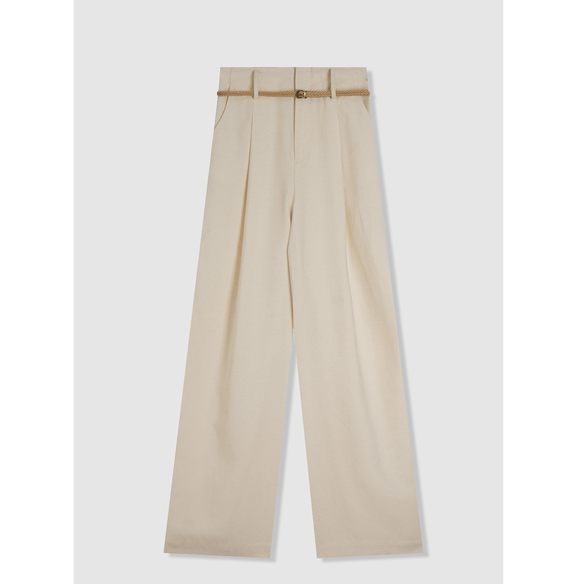 “米兰裤”夏季新款垂感直筒休闲裤8A22K552