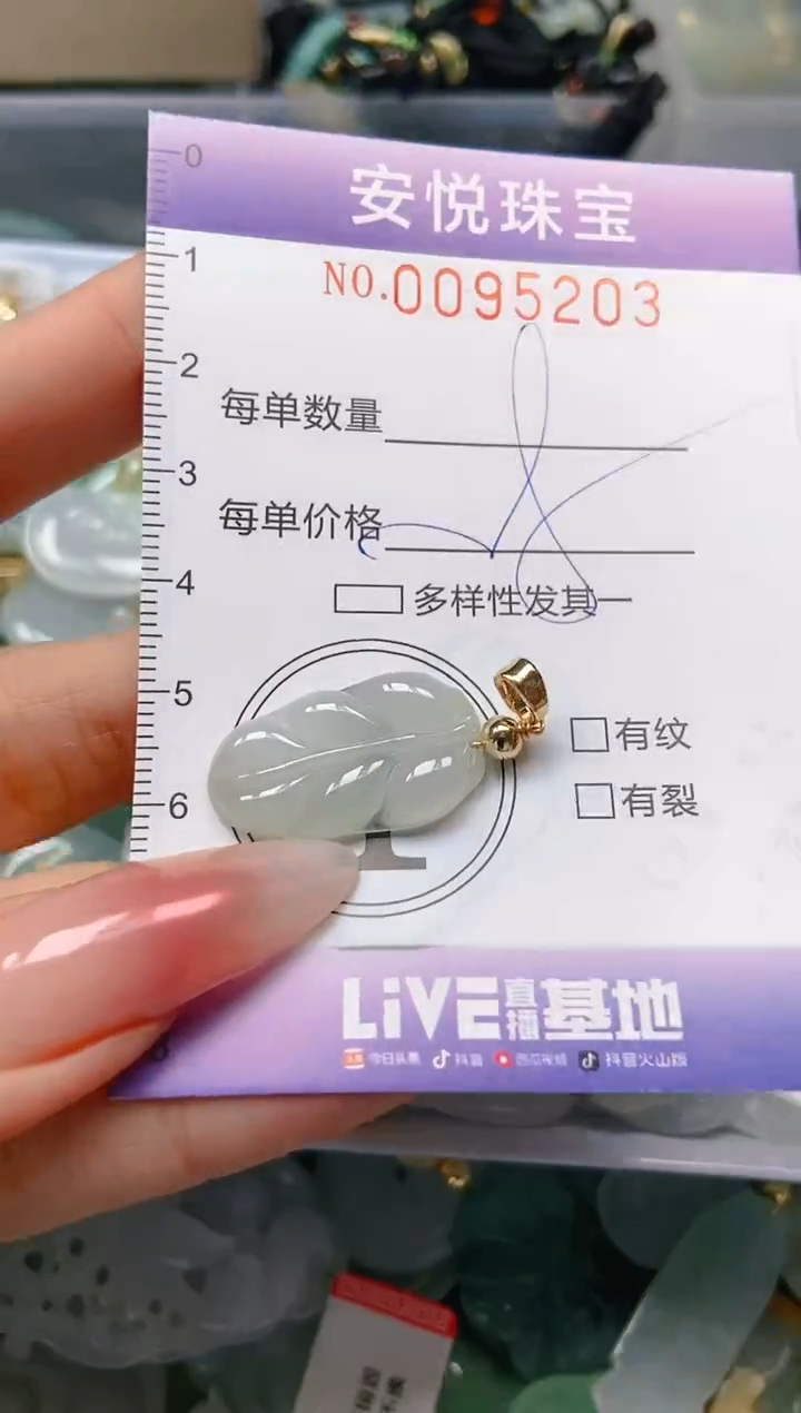 【闪购商品】翡翠颈饰未镶嵌闪购0095203