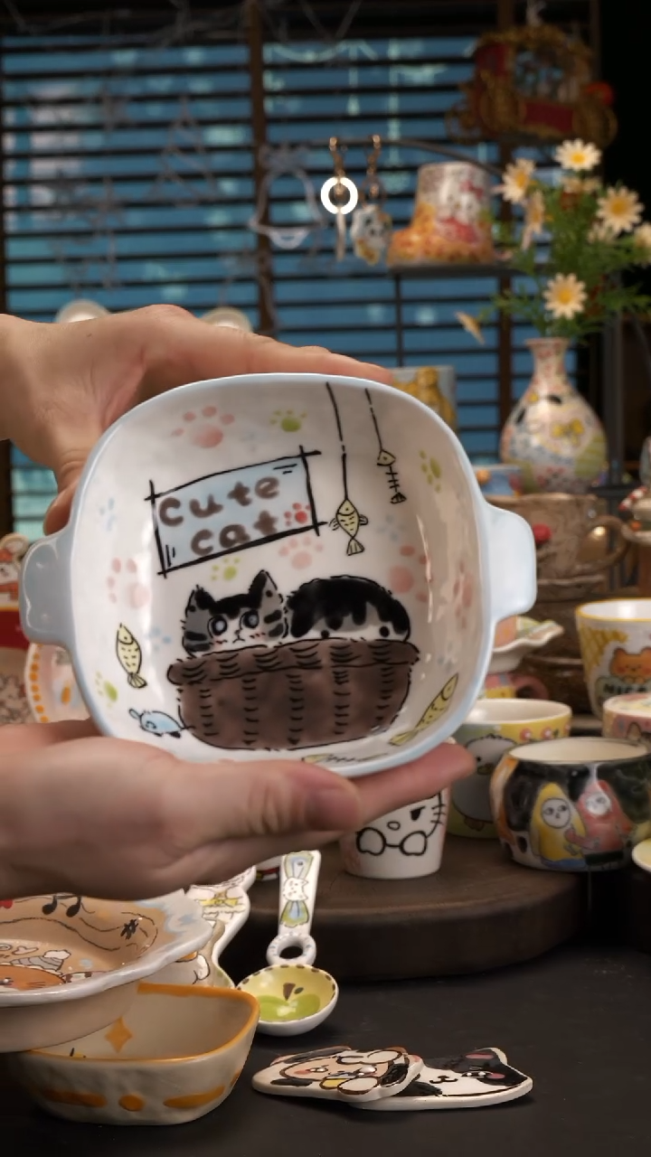 【闪购商品】【原创设计】景德镇手绘陶瓷