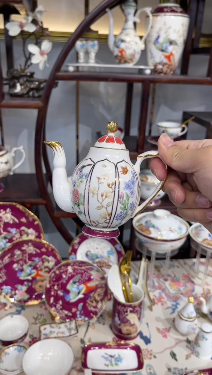 45%以上骨粉骨瓷醋壶