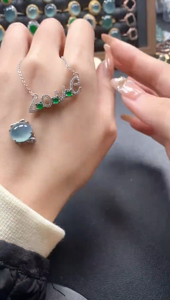 未镶嵌戒指翡翠51511