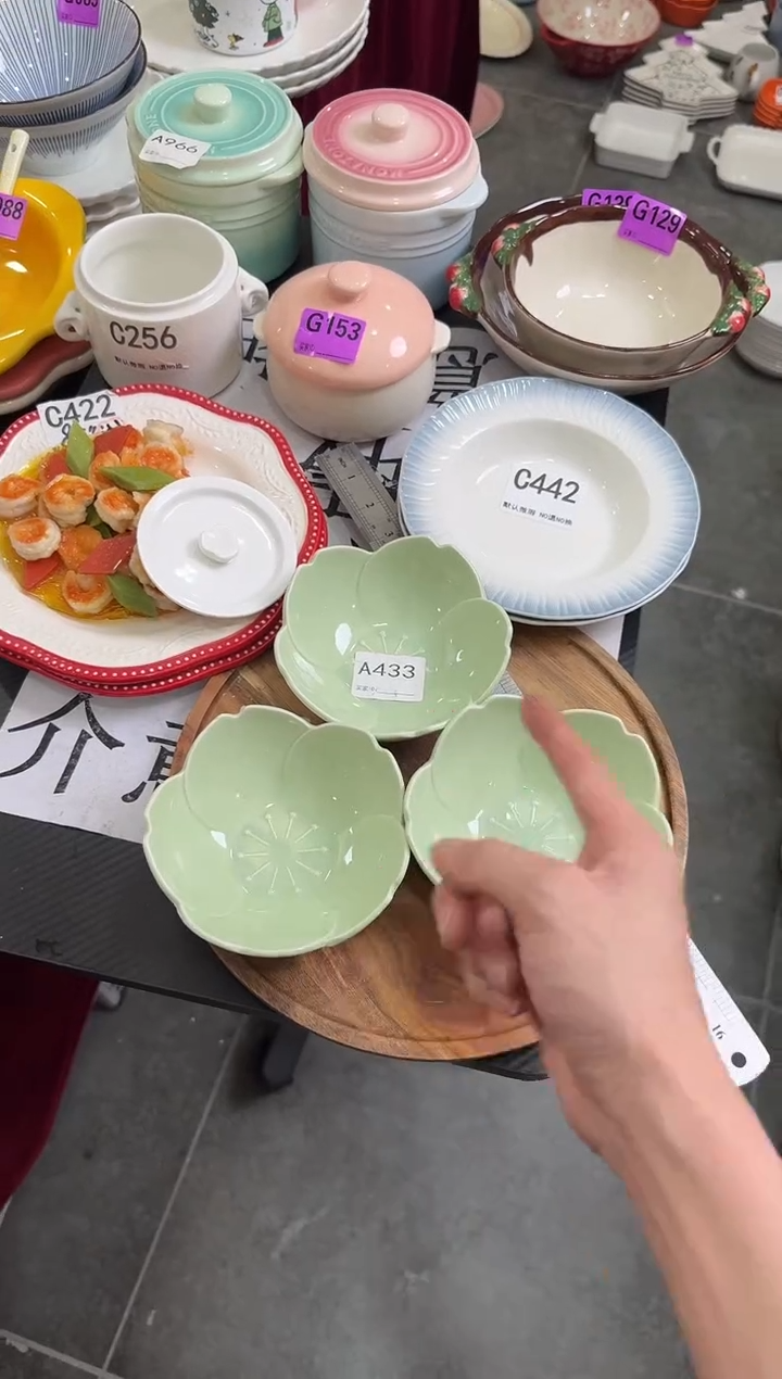 摆件陶A433-3个   仓库微瑕陶瓷清仓福利