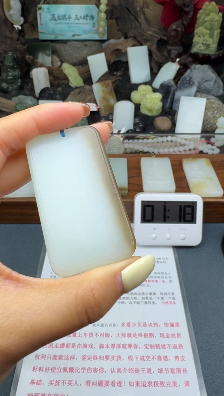 【闪购商品】和田玉颈饰未镶嵌筱筱