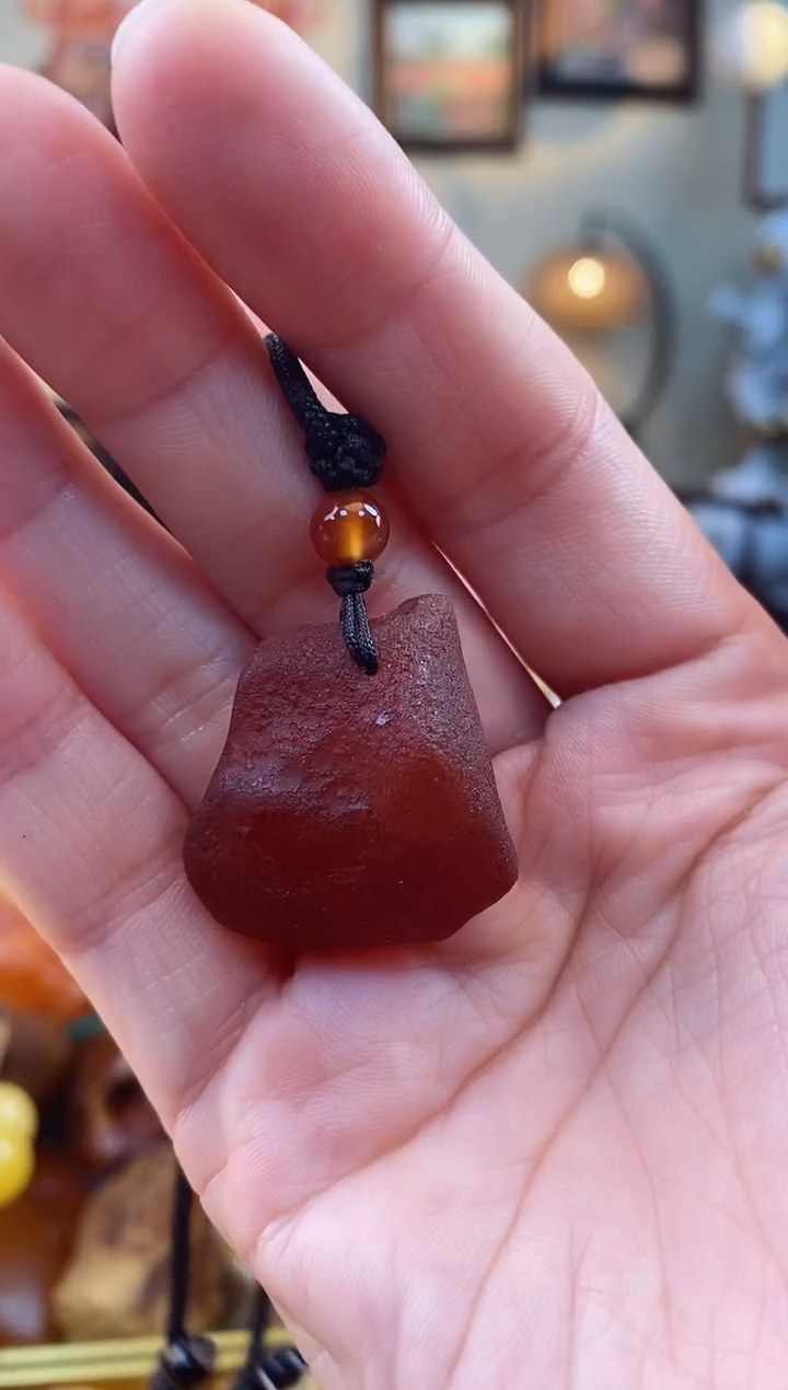 【闪购商品】琥珀颈饰未镶嵌吊坠