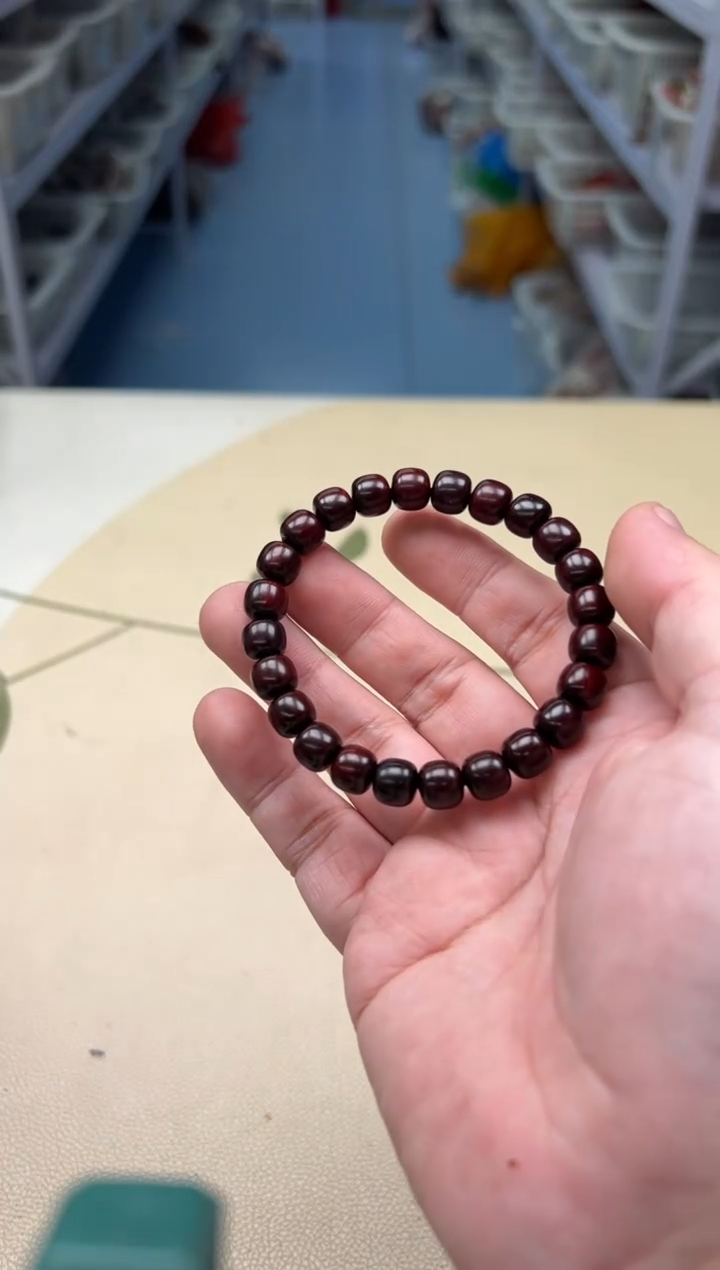 檀香紫檀（小叶紫檀）手串/手链8*7单圈5449