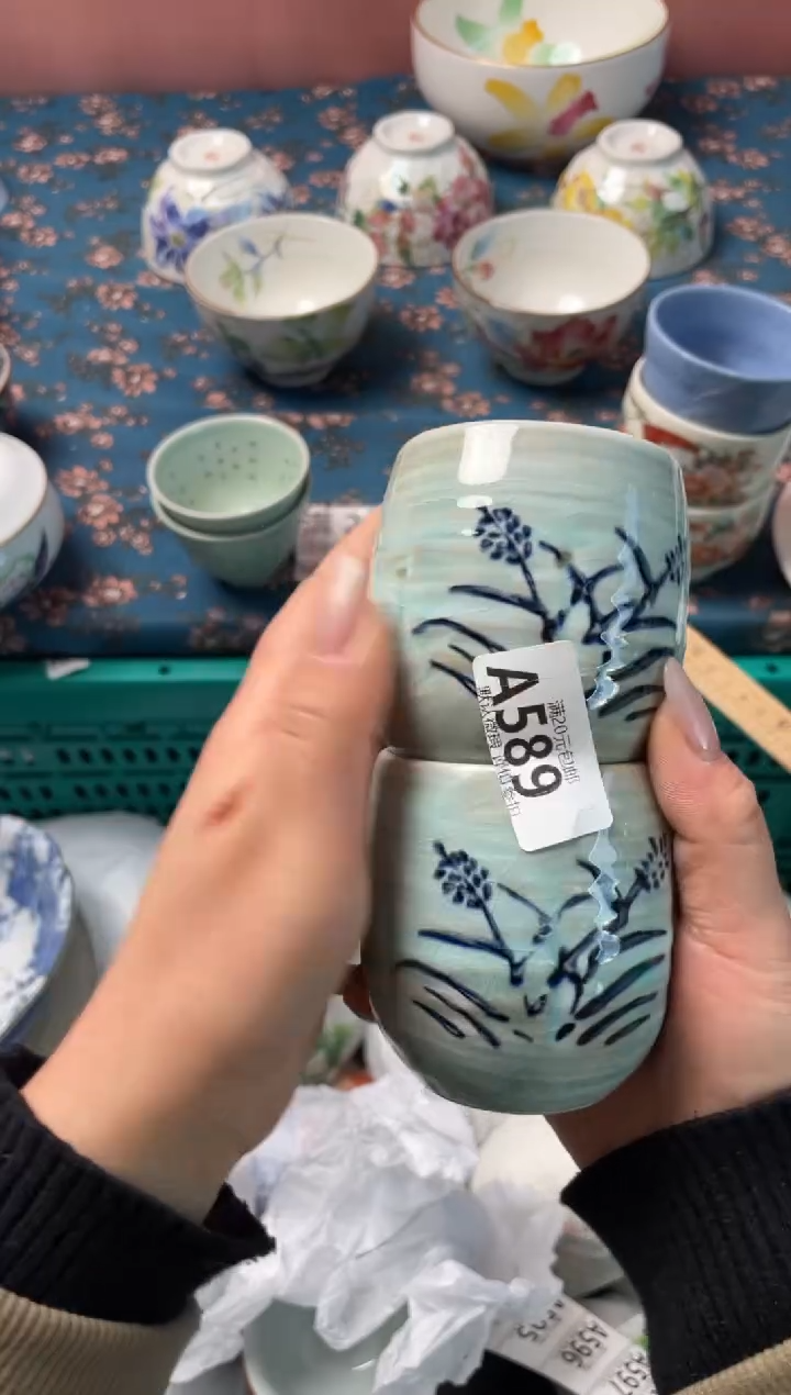 瓷片温***光瓷器瓷器A589