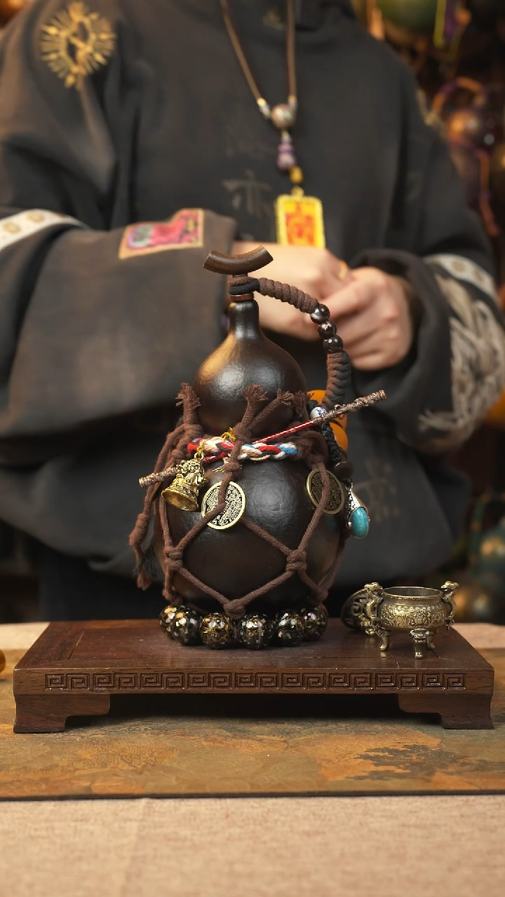 【闪购商品】395大漆葫芦一物一拍记葫堂出品