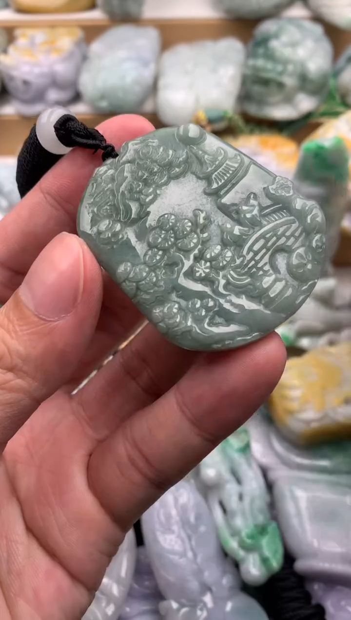 吊坠(不含链)未镶嵌翡翠1