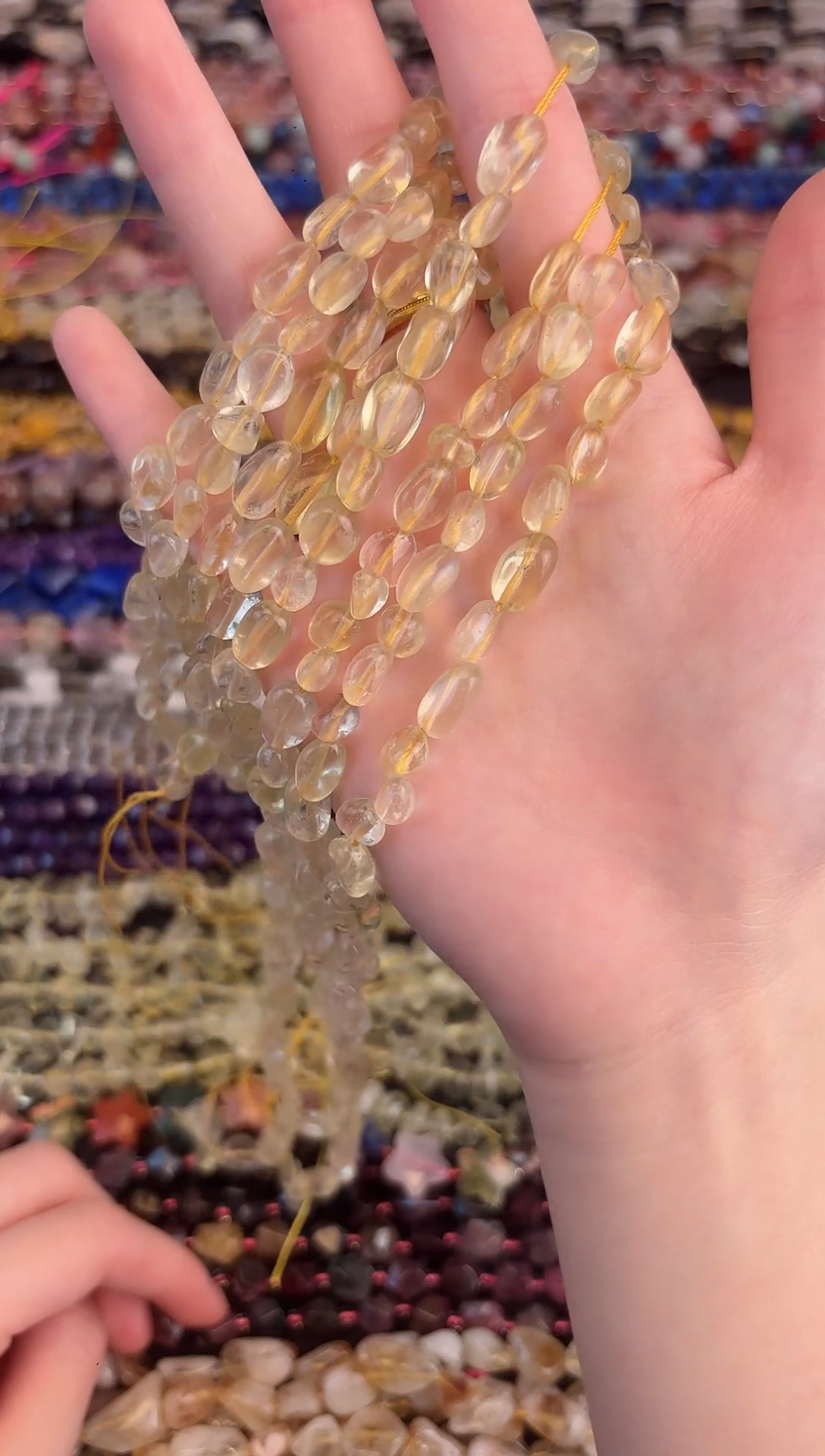 玛瑙/玉髓合金珠宝半成品柠檬晶随行