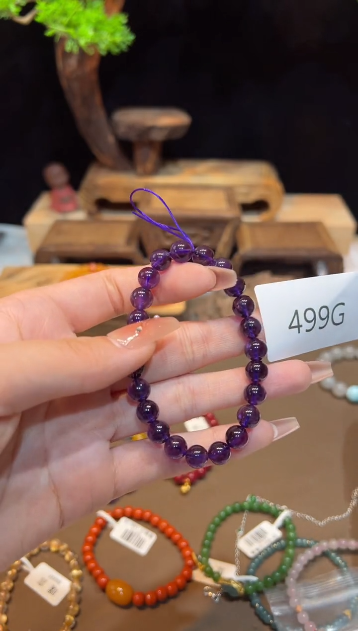 【闪购商品】水晶手链未镶嵌手饰@@499G