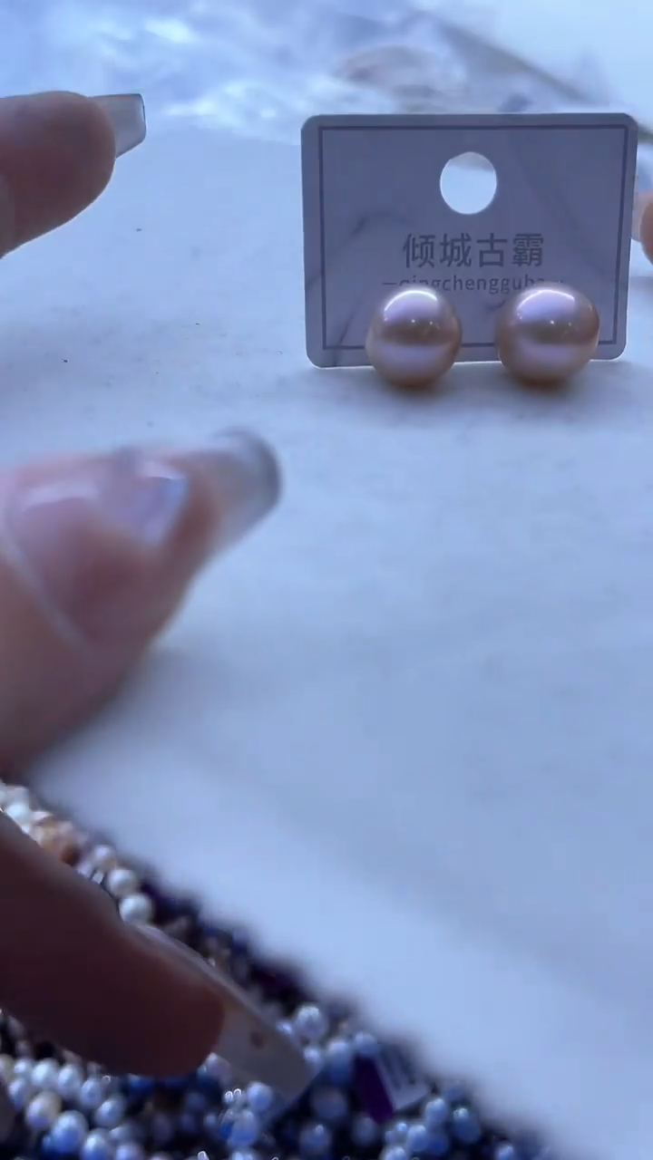 【闪购商品】淡水珍珠耳饰未镶嵌958
