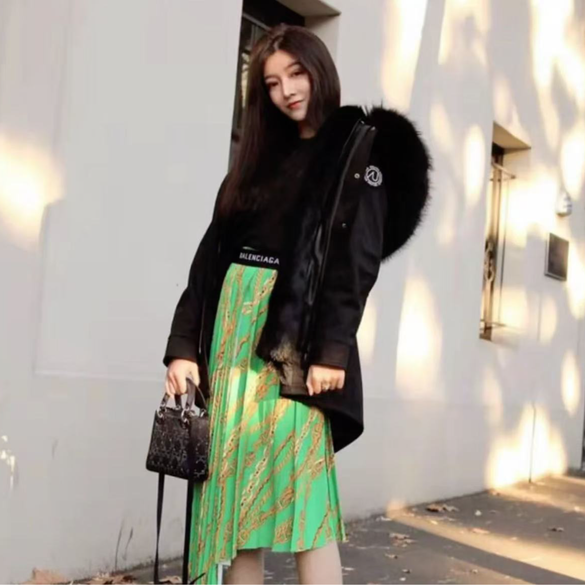 99新 Balenciaga/巴黎世家 双双臻选/ZZ00051/巴黎世家半身裙