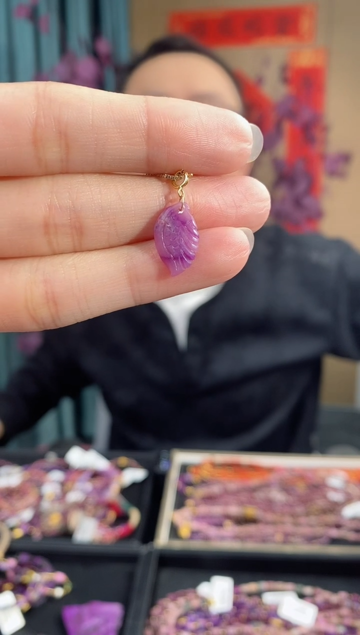 【闪购商品】苏纪石（舒俱来）吊坠(不含链)18K金镶嵌450