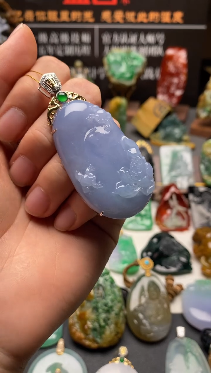 【闪购商品】翡翠颈饰未镶嵌成品