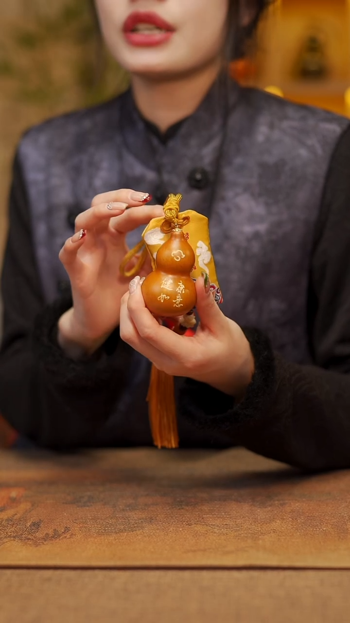 【闪购商品】810宴禾堂天然漆艺小葫芦--58