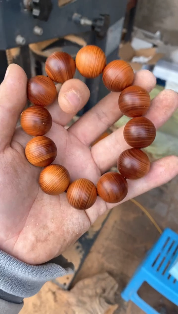 【闪购商品】柏木太行陈化崖柏（津诚林）手串2.0黑油