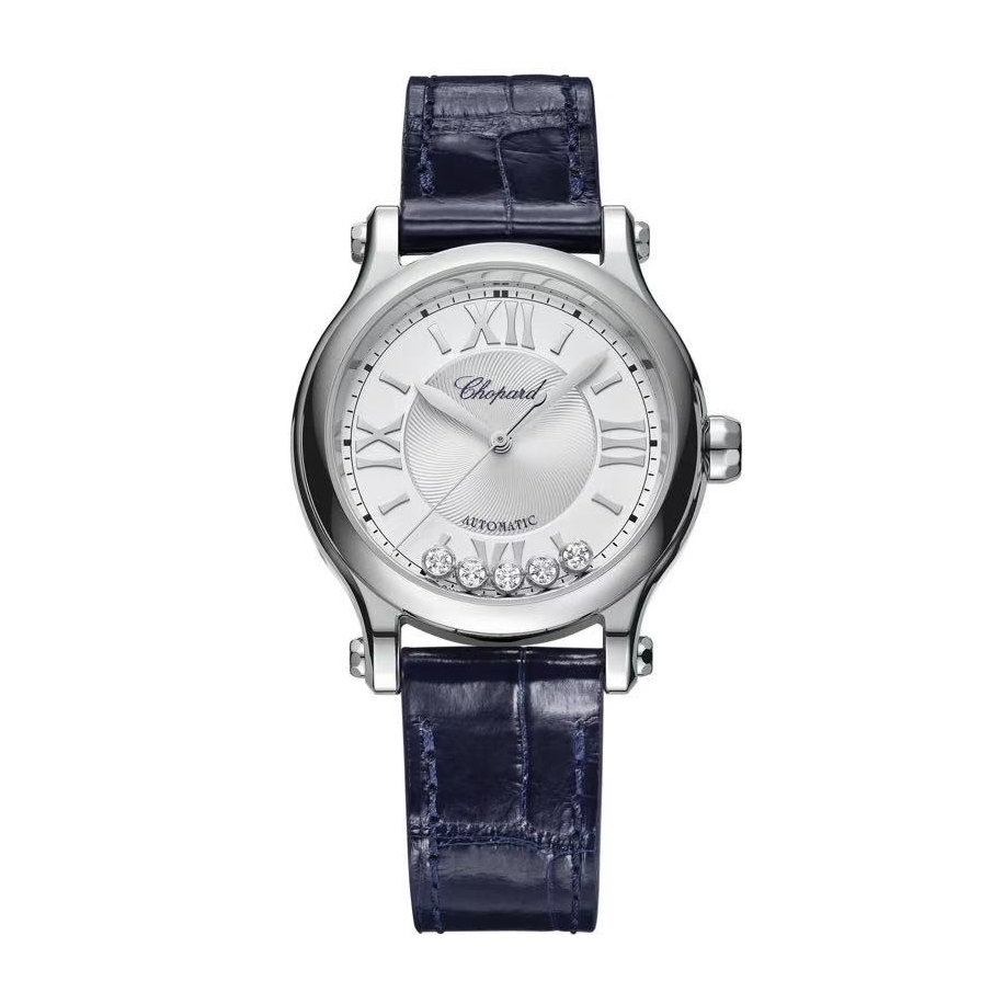 99新 Chopard/萧邦 快乐钻278608/表径33mm/24年全套/68000
