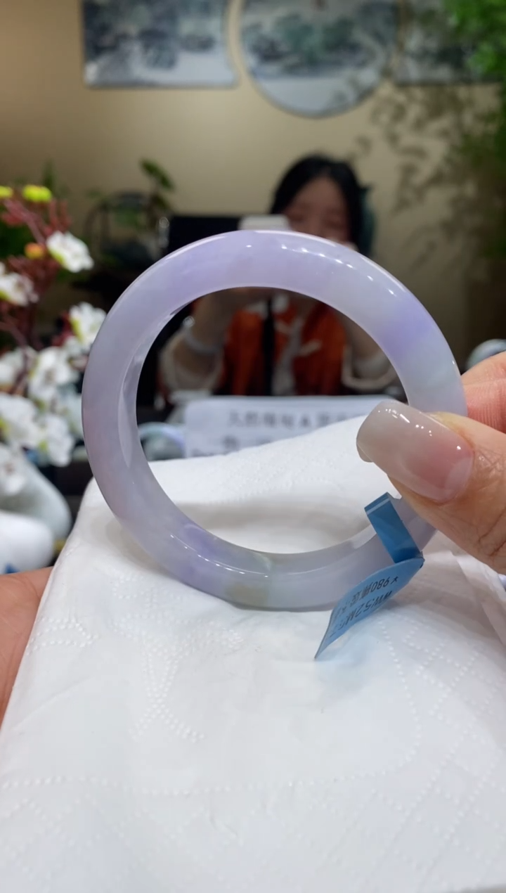 【闪购商品】翡翠手镯未镶嵌翡翠56-57