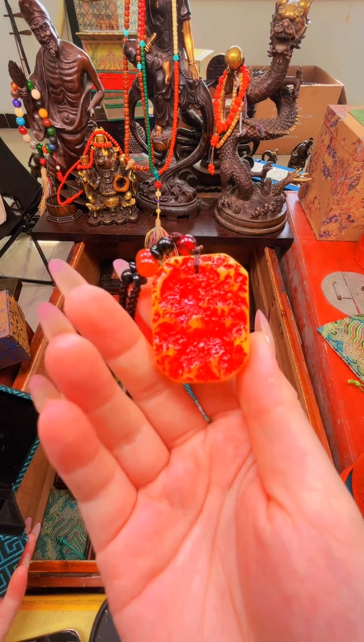 未镶嵌颈饰蜜蜡安哥专属精品链接c107