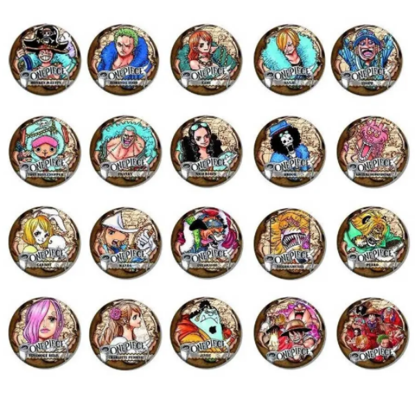 海贼王 航海图 2/5/6/7弹吧唧（代拆）