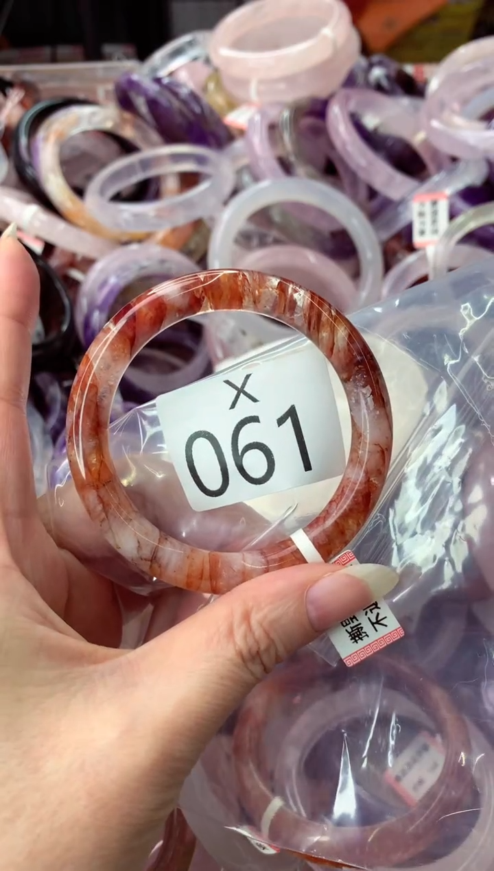 未镶嵌手镯水晶X061-53