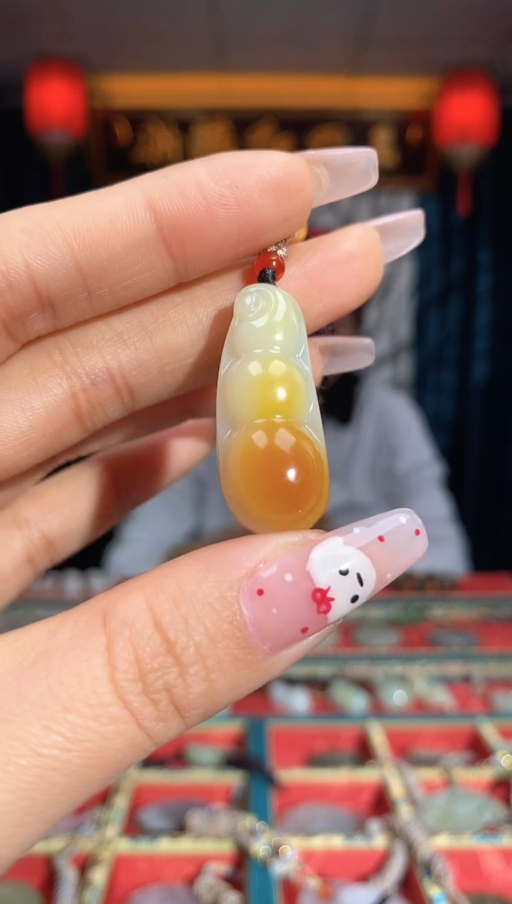 【闪购商品】和田玉颈饰未镶嵌福豆