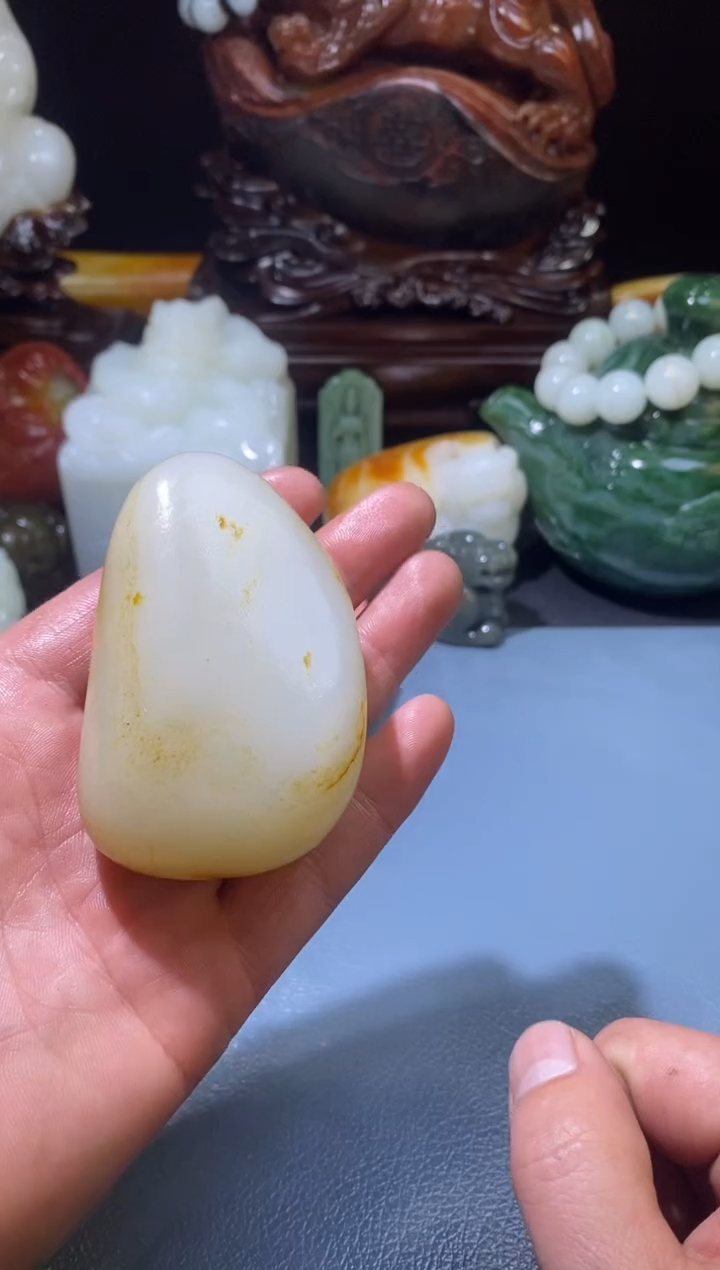 未镶嵌和田玉把件天****.和田玉