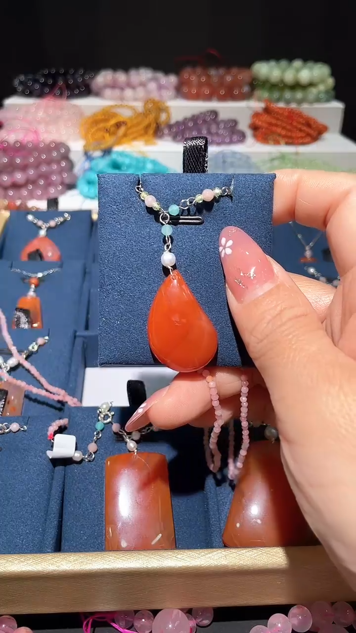 【闪购商品】紫晶耳饰银S925镶嵌一树梨花一溪月