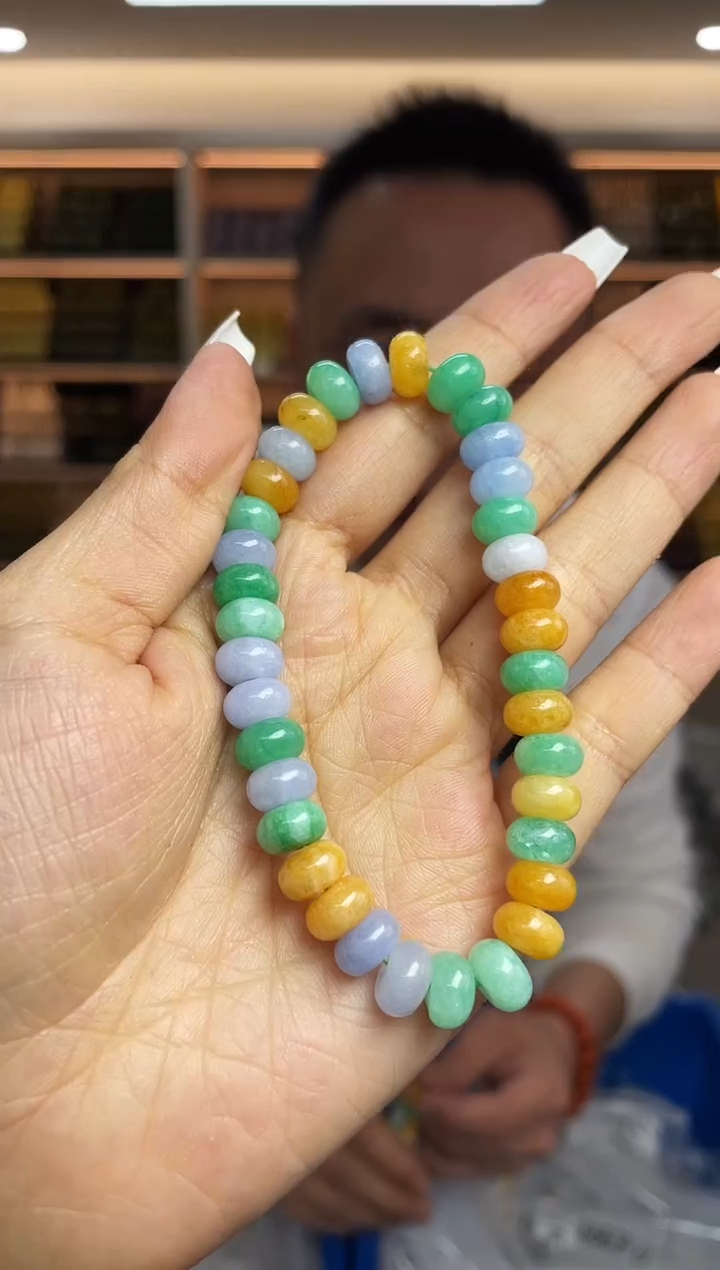 【闪购商品】翡翠手串未镶嵌多样性发一件